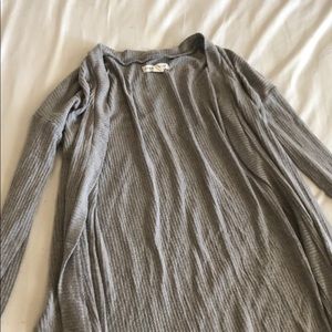 Grey cardigan